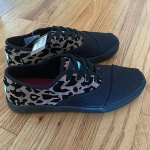 TOMS leopard/black Cordones sneaker